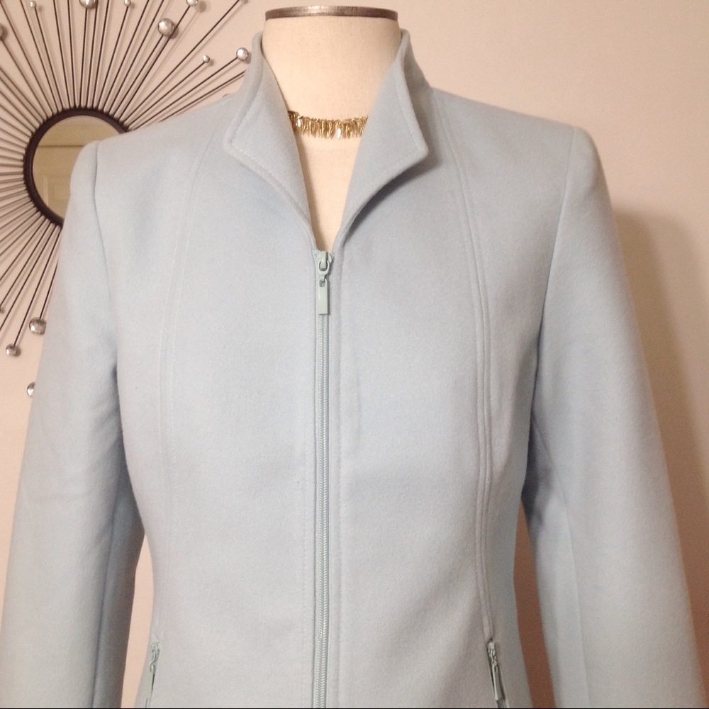Spanner Aqua Front Zip Jacket - Picture 2 of 8